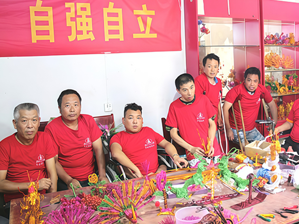 天顺颈柔手工艺品就业基地