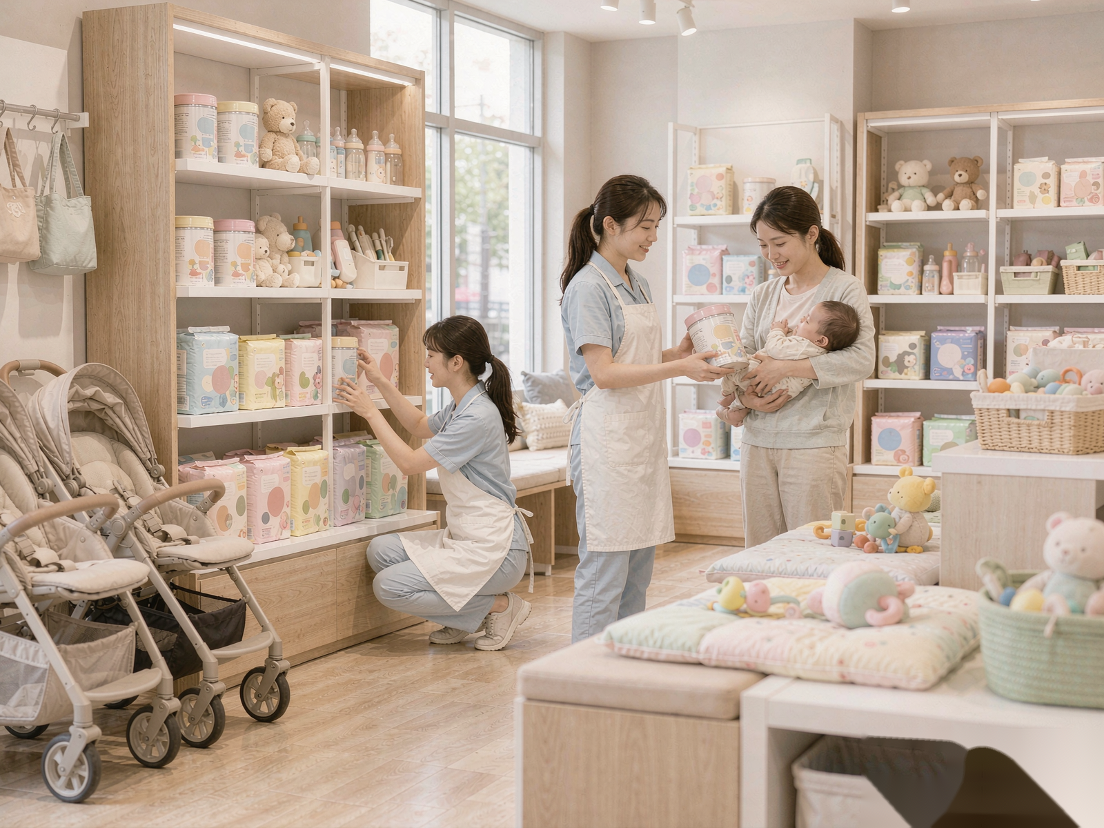 母婴门店服务图