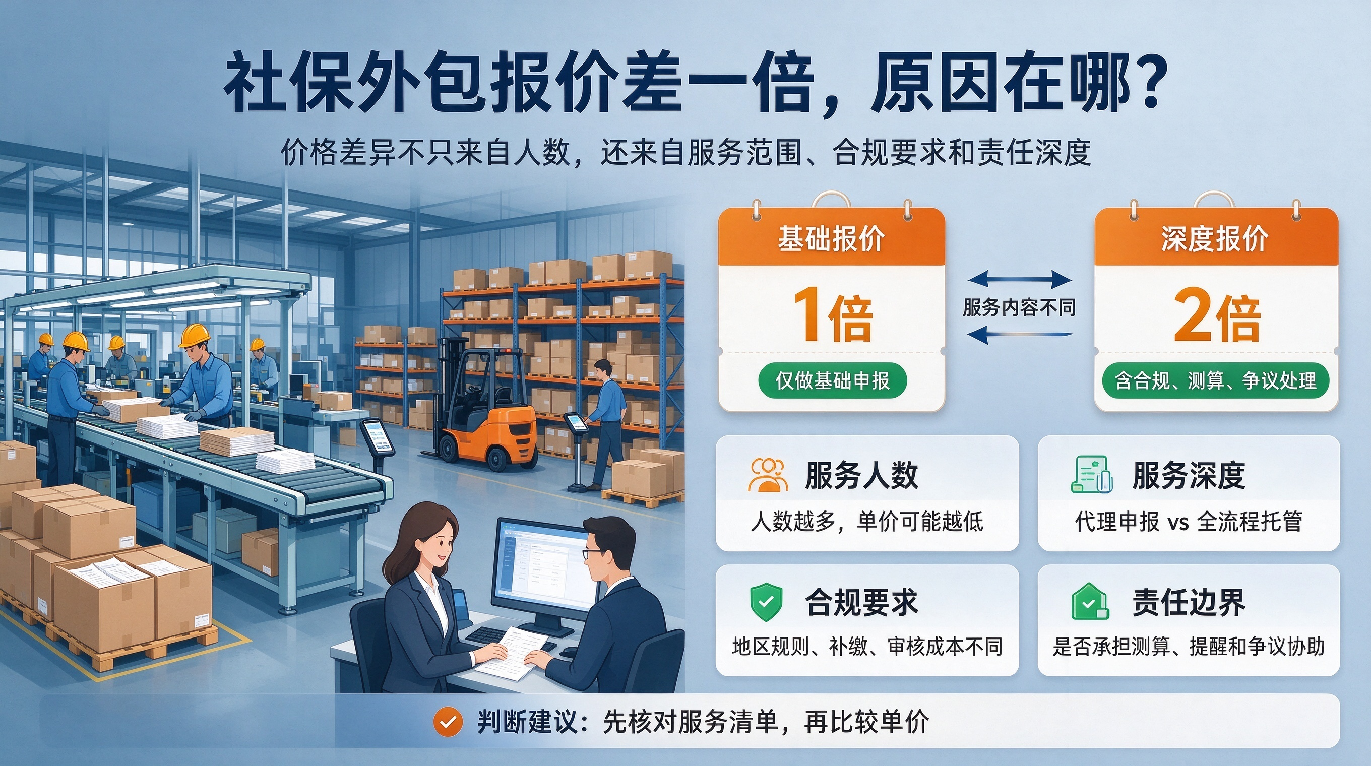 社保外包报价差异这么大的原因